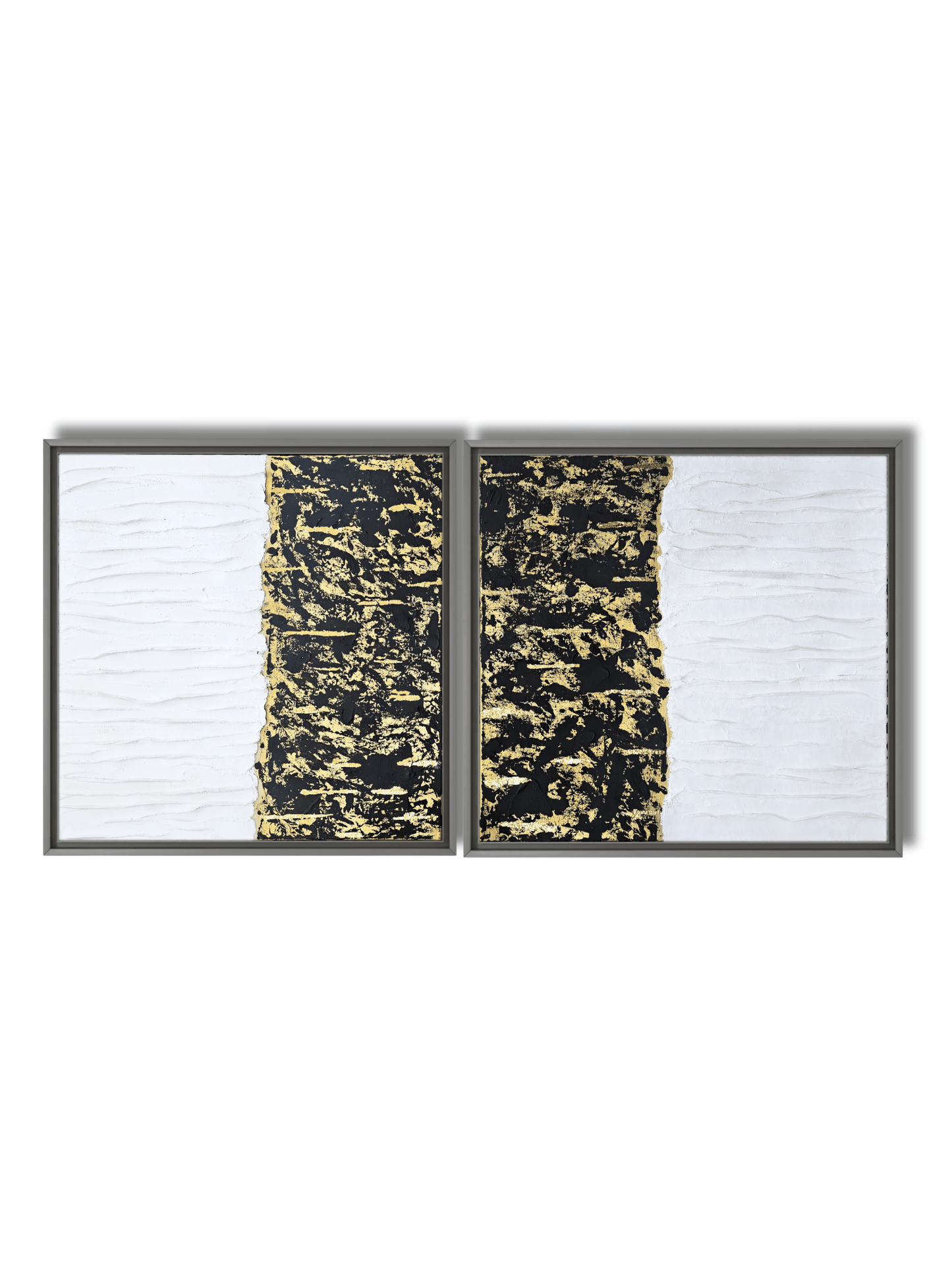 Between Realms (Diptych) - Art Whims | Handcrafted Textured Art for Inspired Spaces