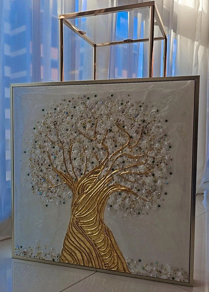Ethereal Tree (Gold) - Art Whims