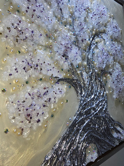 Ethereal Tree (Silver) - Art Whims