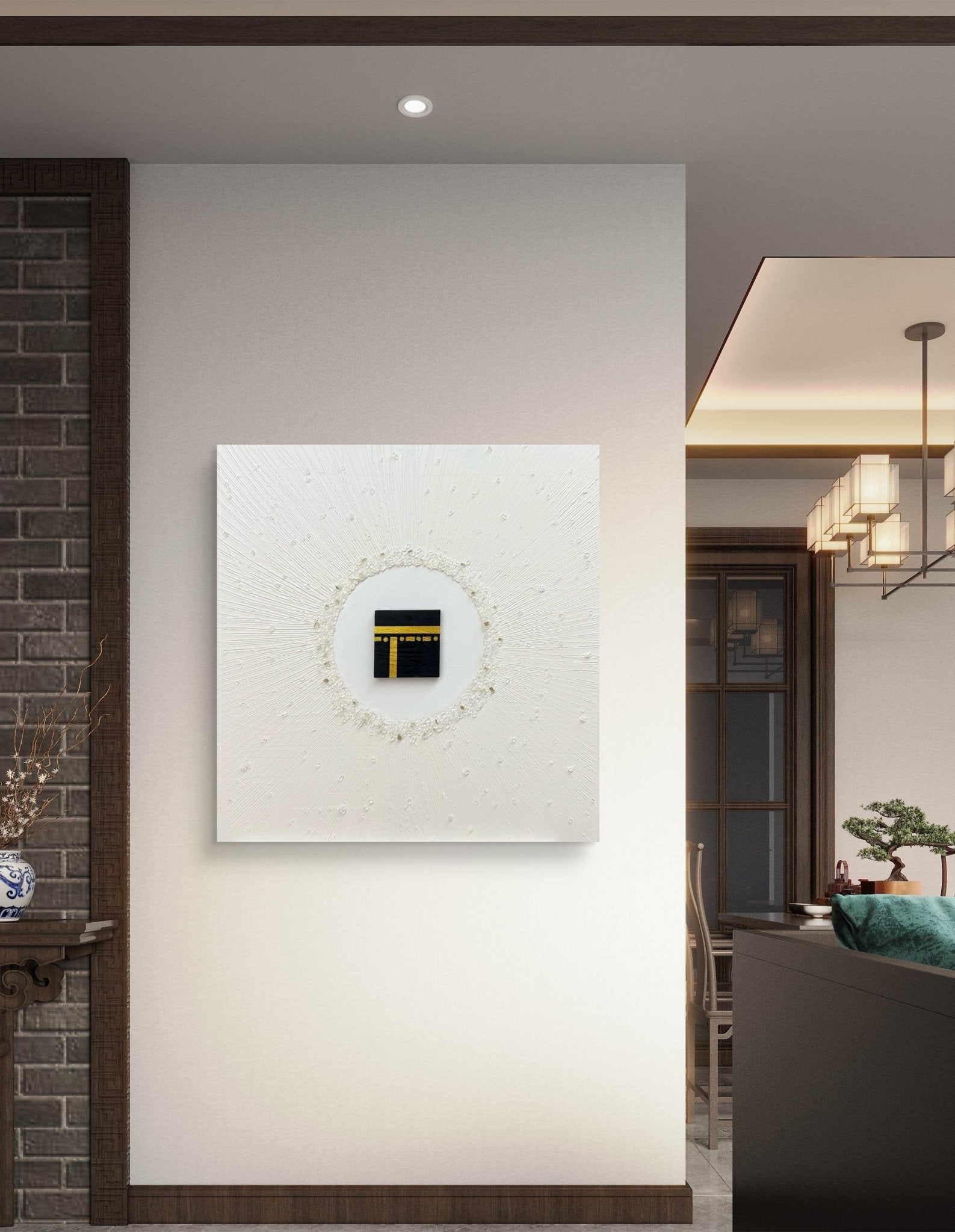 Noor - Art Whims | Handcrafted Textured Art for Inspired Spaces