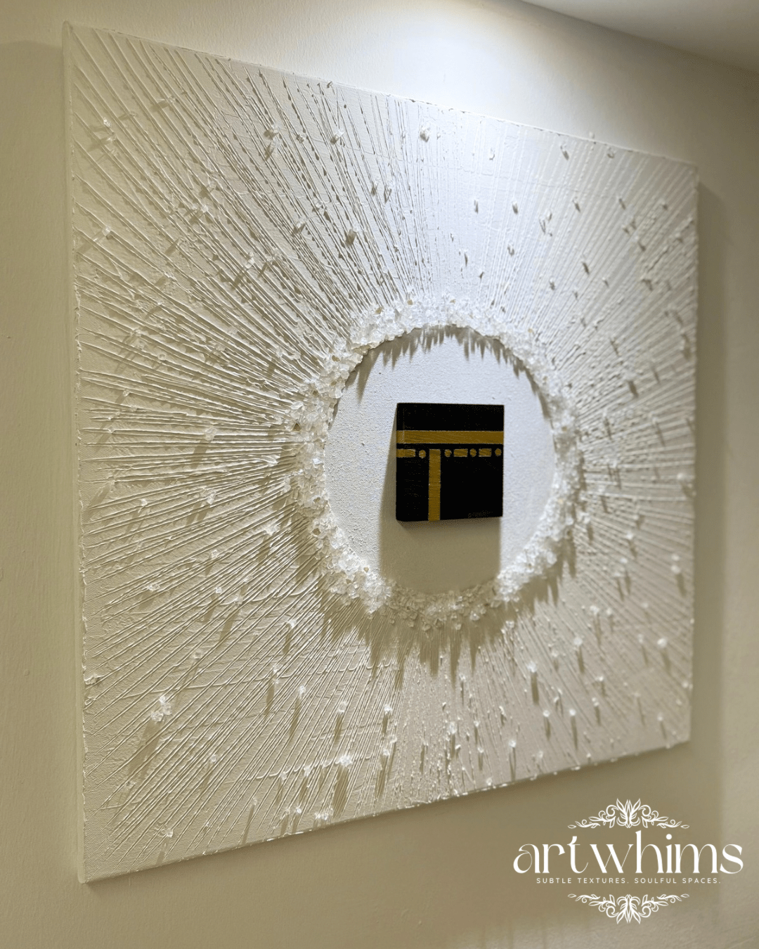 Noor - Art Whims | Handcrafted Textured Art for Inspired Spaces