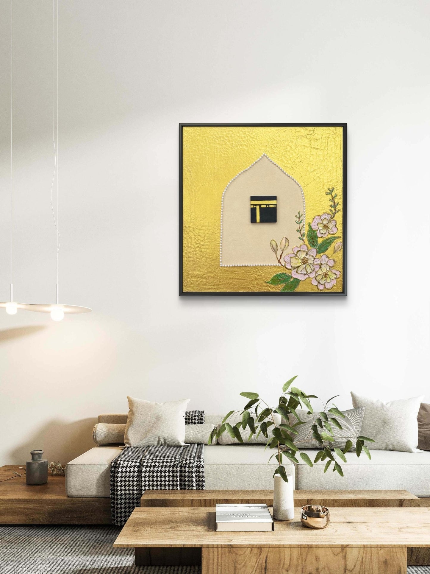 Qibla - Art Whims | Handcrafted Textured Art for Inspired Spaces