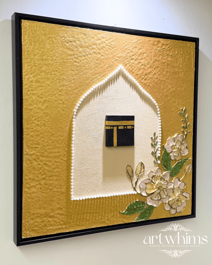 Qibla - Art Whims | Handcrafted Textured Art for Inspired Spaces