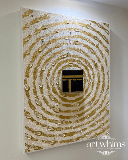 Radiance of Faith - Art Whims | Handcrafted Textured Art for Inspired Spaces