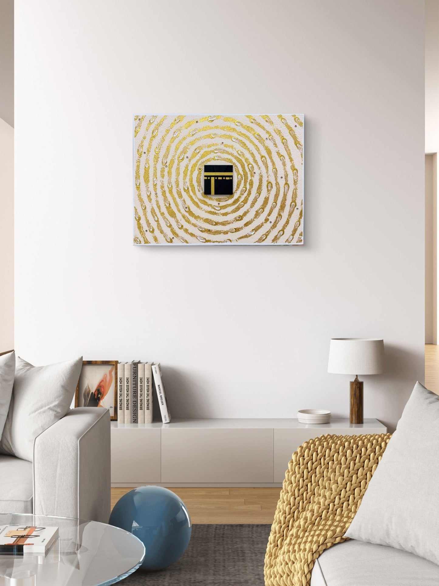 Radiance of Faith - Art Whims | Handcrafted Textured Art for Inspired Spaces