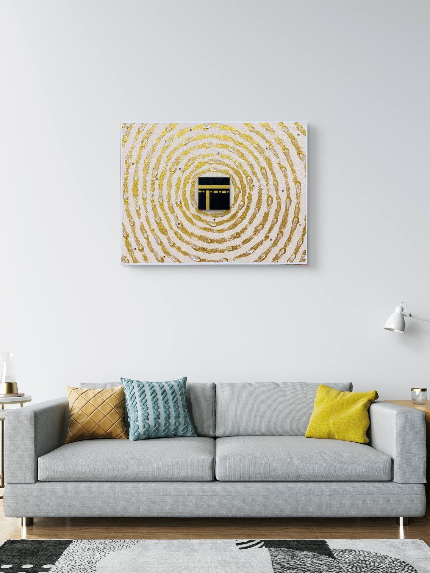 Radiance of Faith - Art Whims | Handcrafted Textured Art for Inspired Spaces