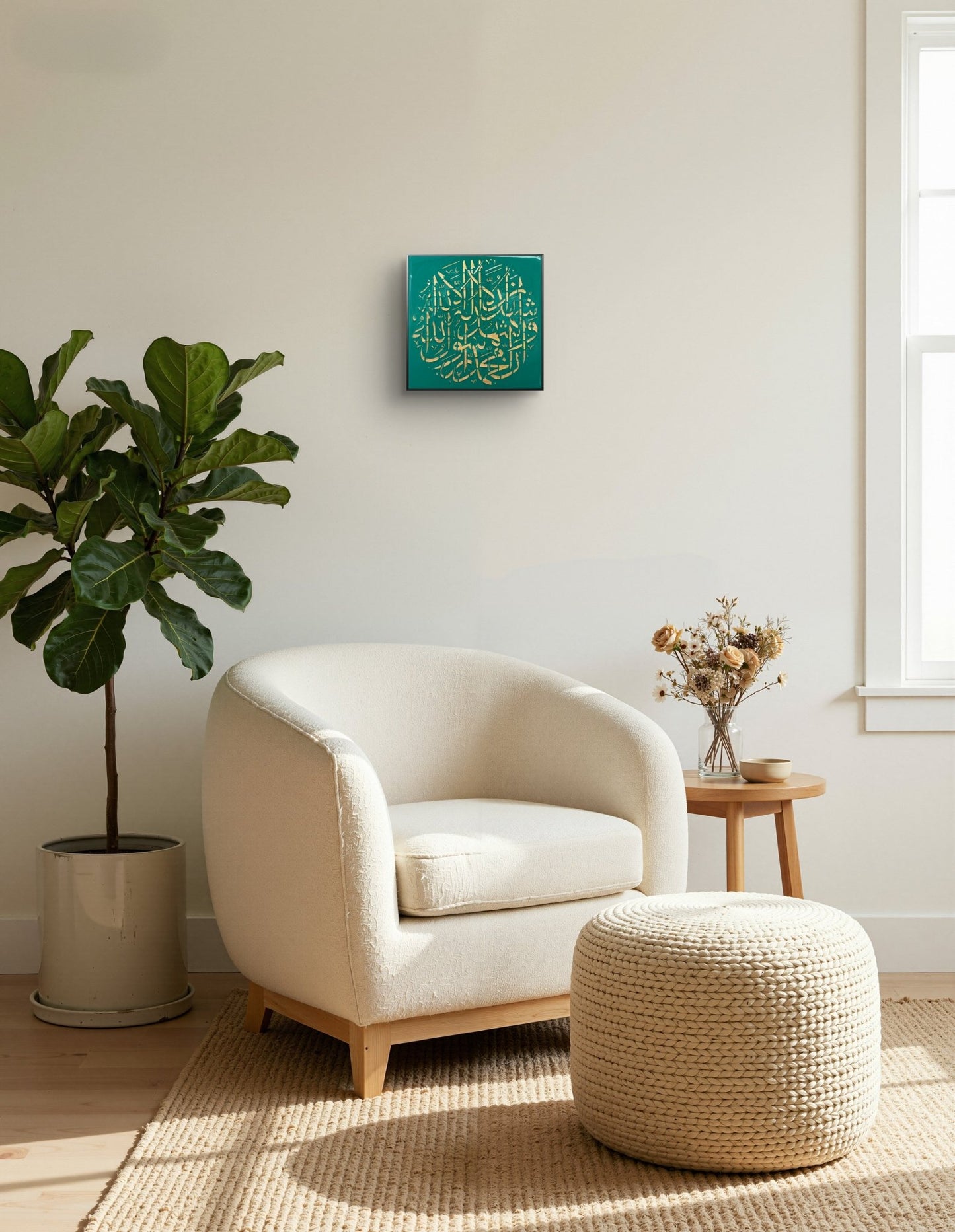 Shahada (Emerald/Gold) - Art Whims