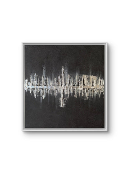 Silent Reflections - Art Whims | Handcrafted Textured Art for Inspired Spaces