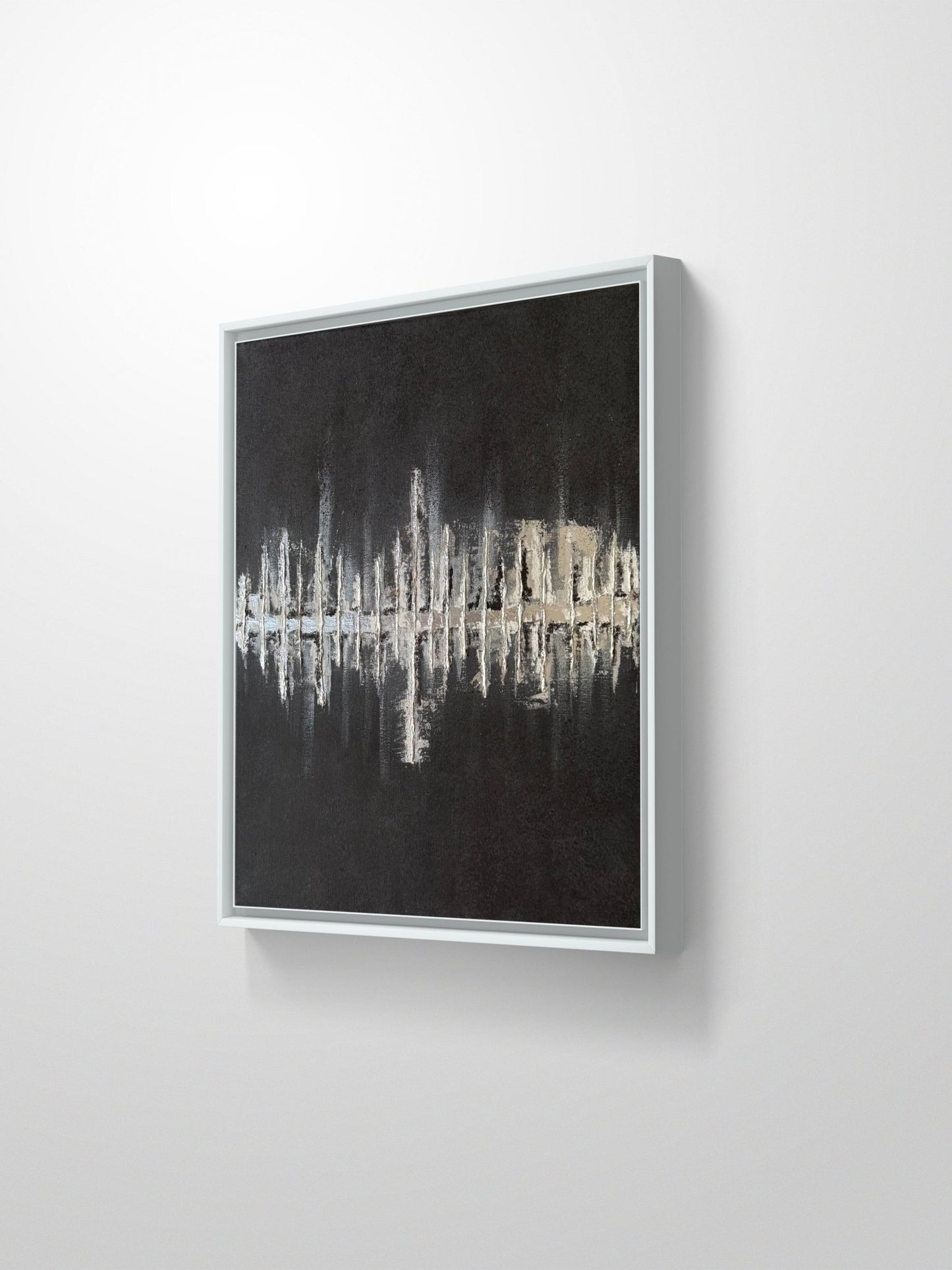 Silent Reflections - Art Whims | Handcrafted Textured Art for Inspired Spaces