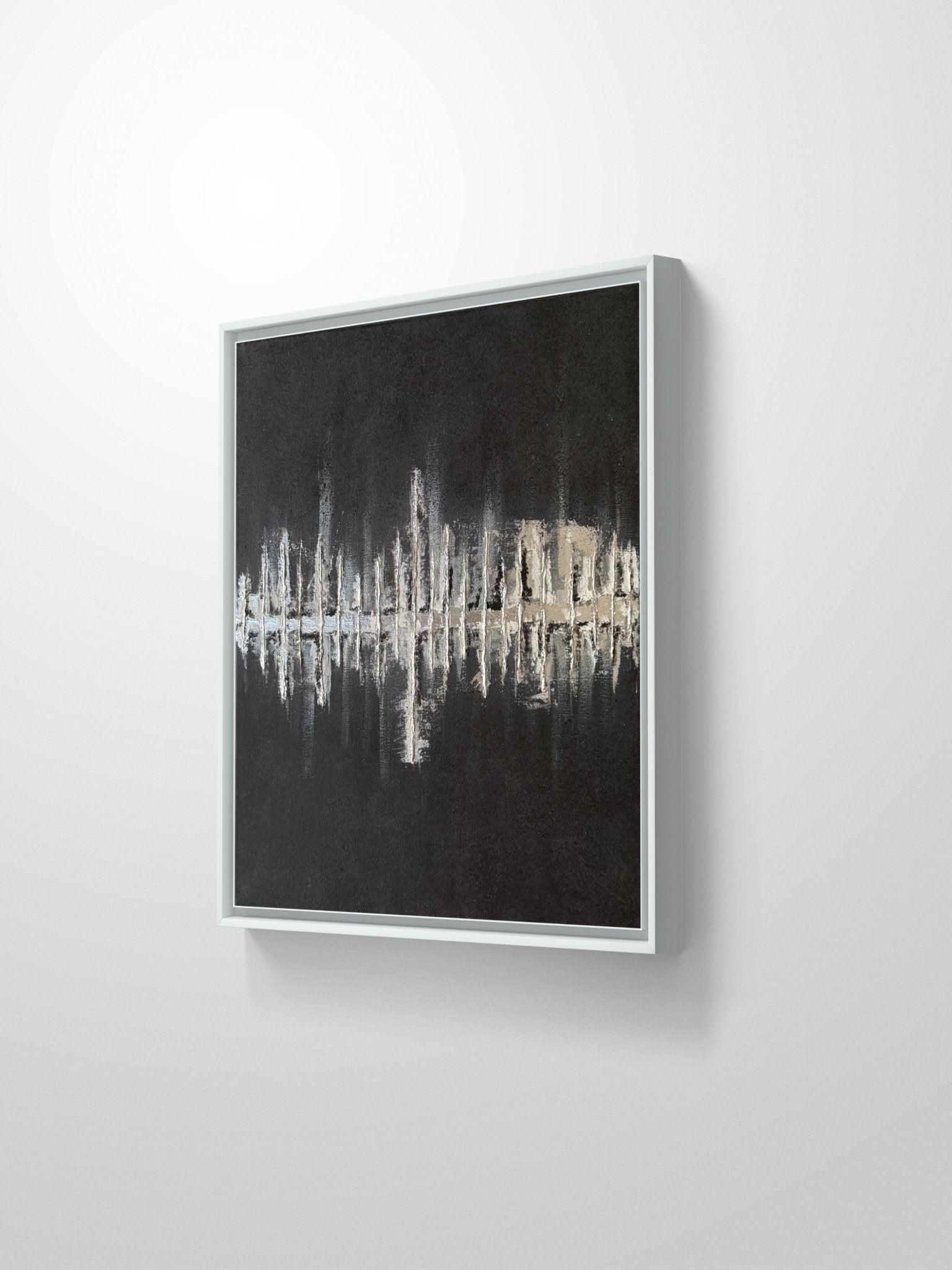 Silent Reflections - Art Whims | Handcrafted Textured Art for Inspired Spaces
