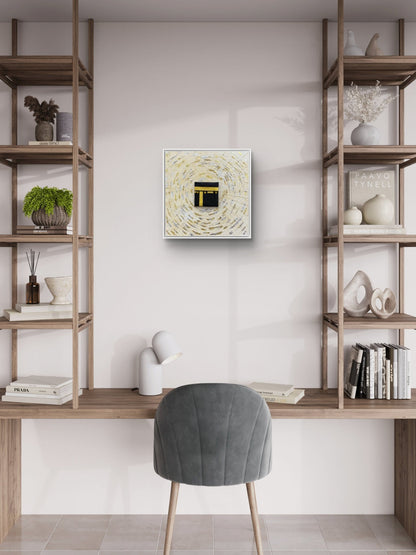 Tawaf - Art Whims | Handcrafted Textured Art for Inspired Spaces