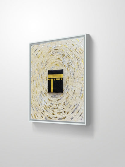 Tawaf - Art Whims | Handcrafted Textured Art for Inspired Spaces