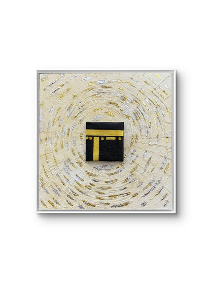 Tawaf - Art Whims | Handcrafted Textured Art for Inspired Spaces