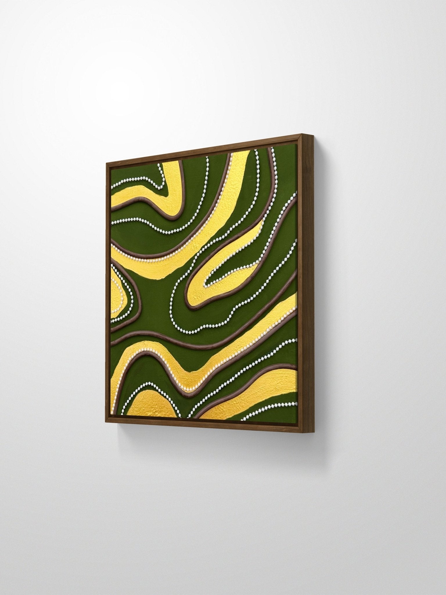 Topo Eco (Diptych) - Art Whims | Handcrafted Textured Art for Inspired Spaces
