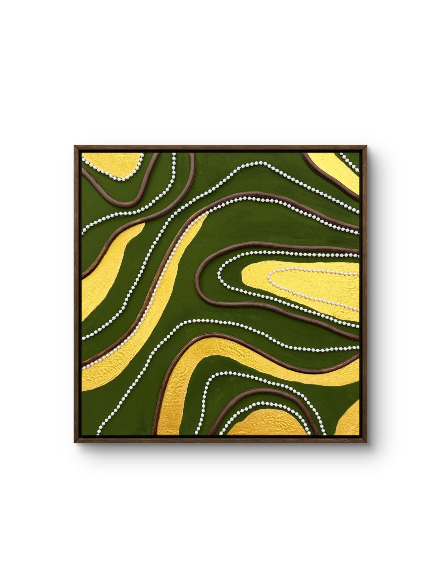 Topo Eco (Diptych) - Art Whims | Handcrafted Textured Art for Inspired Spaces