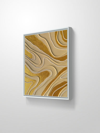 Topo Luxé (Diptych) - Art Whims | Handcrafted Textured Art for Inspired Spaces