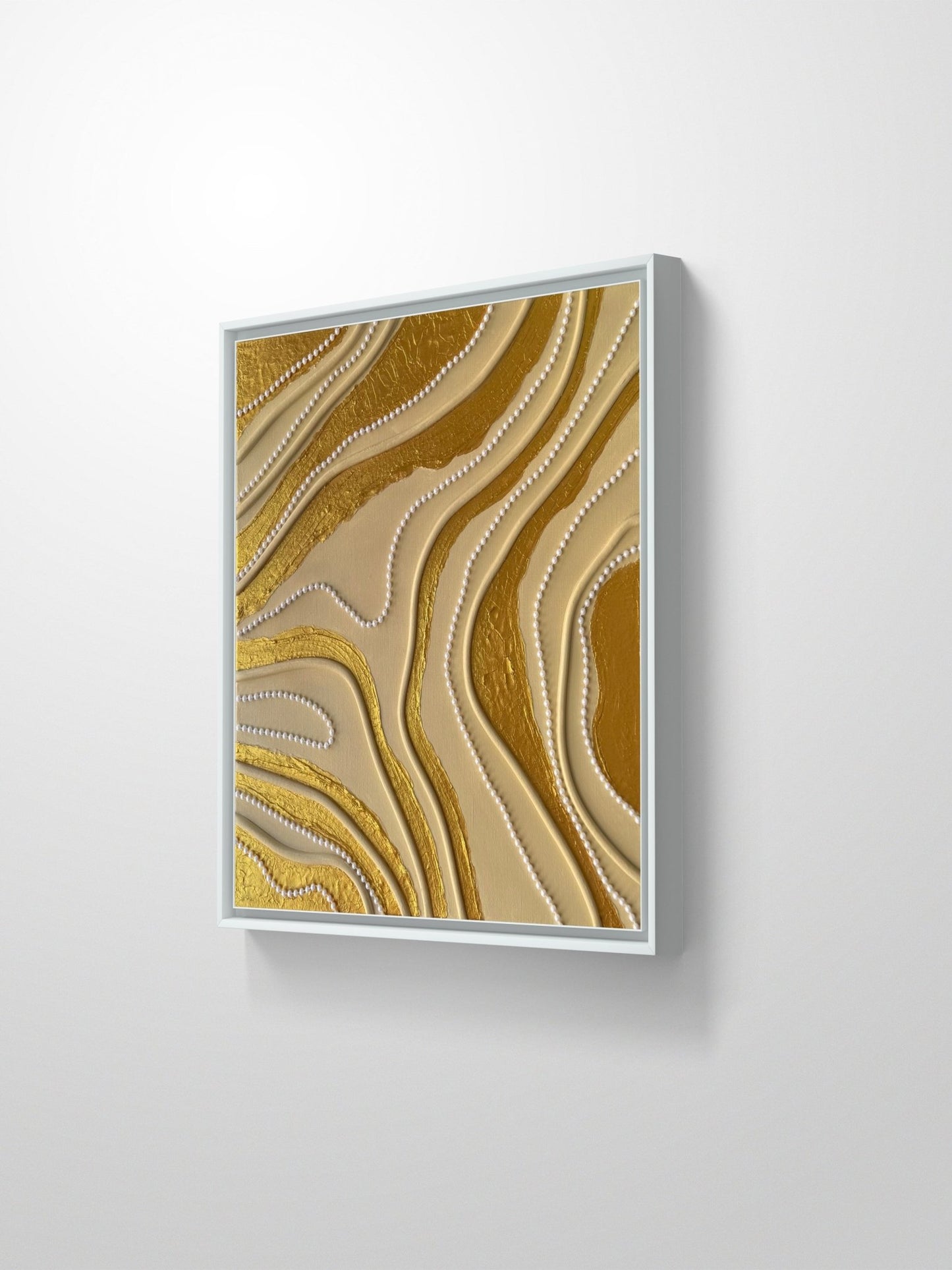 Topo Luxé (Diptych) - Art Whims | Handcrafted Textured Art for Inspired Spaces