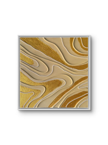 Topo Luxé (Diptych) - Art Whims | Handcrafted Textured Art for Inspired Spaces