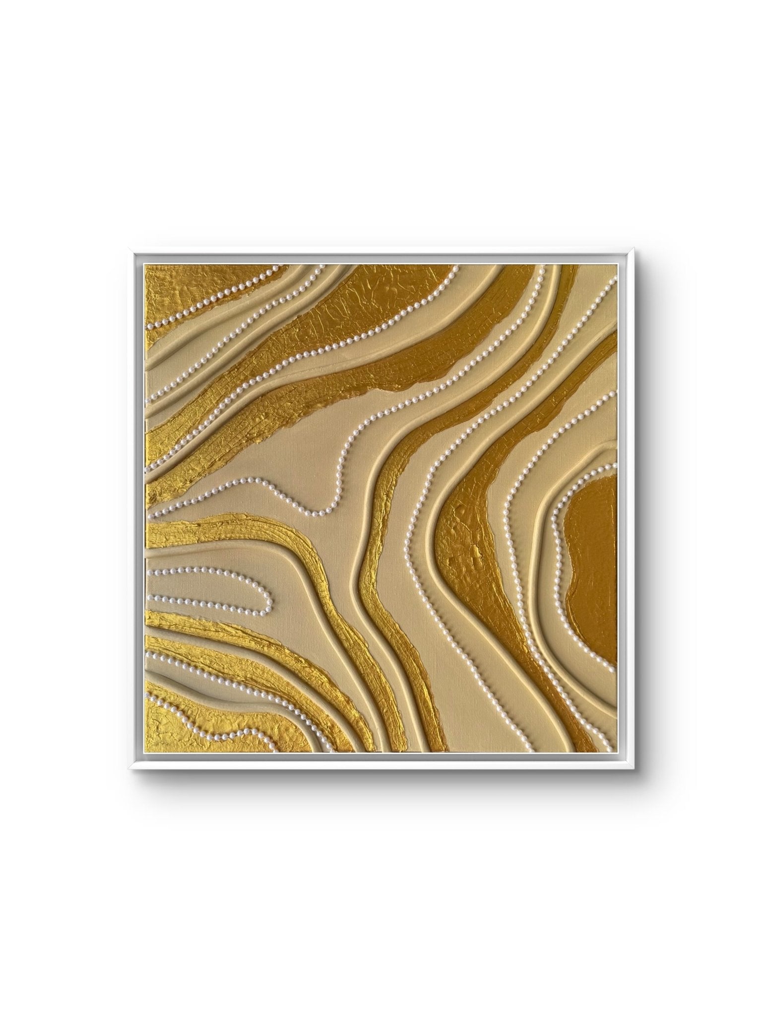 Topo Luxé (Diptych) - Art Whims | Handcrafted Textured Art for Inspired Spaces